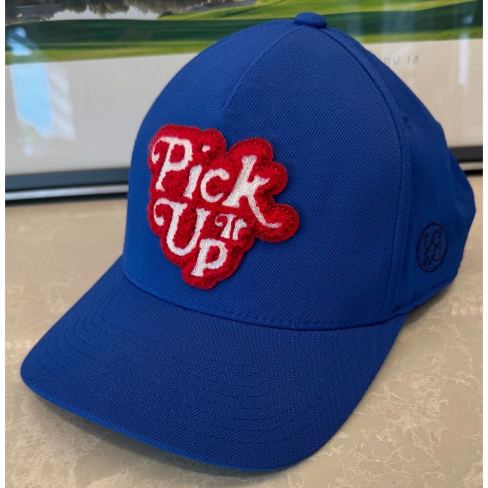G/FORE PICK IT UP Snapback Golf Hat - Men's Adjustable - Blue